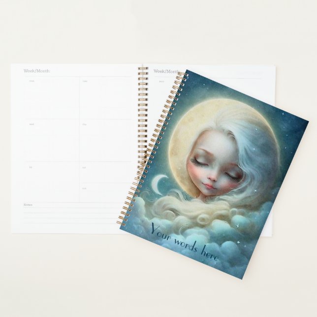 Create Your Own Moonlit Dream Goddess Planner (Display)