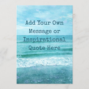 Create Your Own Motivational Inspirational Quote Invitation