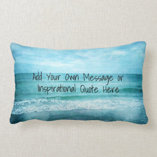 Create Your Own Motivational Inspirational Quote L Lumbar Cushion