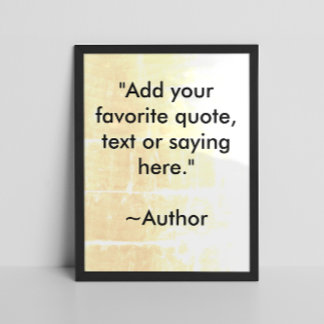Create Your Own Motivational Quote Poster