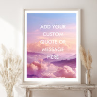 Create Your Own Motivational Quote- Sky-Mountain