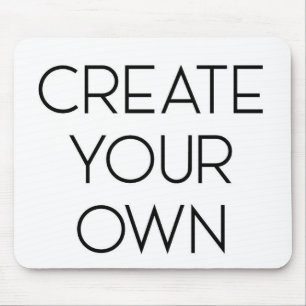 Create Your Own Mouse Pad