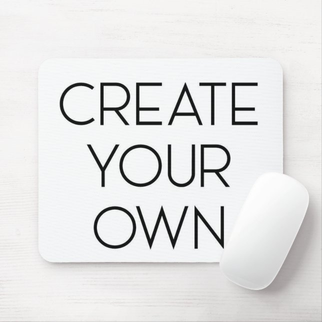 Create Your Own  Mouse Pad (With Mouse)
