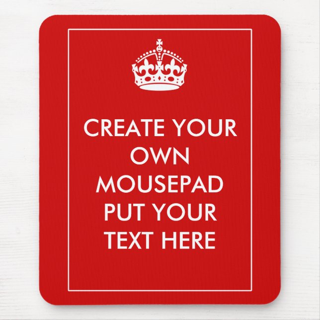 Create Your Own Mouse Pad (Front)