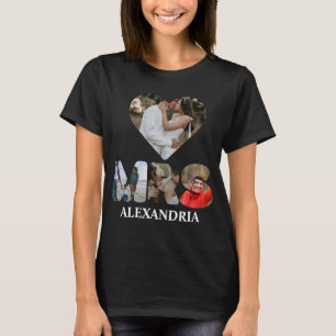 Create your own Mr and Mrs photo Matching couple T-Shirt