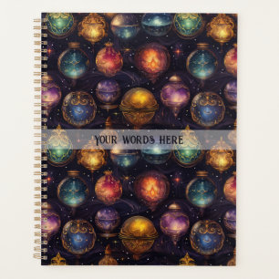 Create Your Own Mulitcolor Mystical Floating Orbs Planner