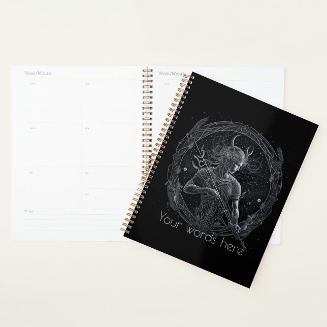 Create Your Own Mystical Astrology Sagittarius Planner (Display)