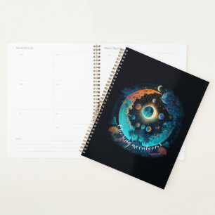 Create Your Own Mystical Blue Moon Forest Planner