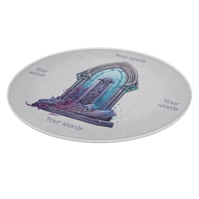 Create Your Own Mystical Door Cutting Board (Corner)