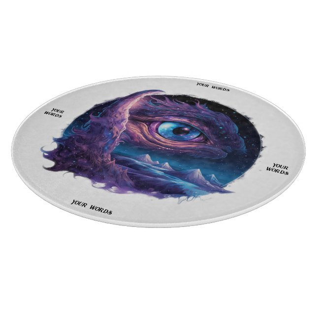 Create Your Own Mystical Dragon's Eye Cutting Board (Corner)