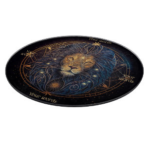 Create Your Own Mystical Leo Glass Altar Board