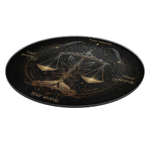 Create Your Own Mystical Libra Glass Altar Board