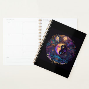Create Your Own Mystical Man in Moon Planner
