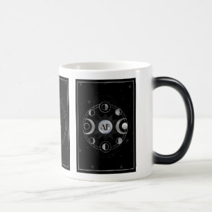 Create Your Own Mystical Silver Triple Moon Tarot Magic Mug