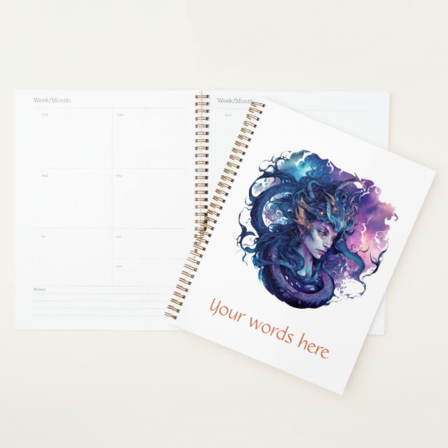 Create Your Own Mythical Medusa Gorgon Planner (Display)