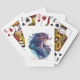 Create Your Own Mythical Mermaid Playing Cards