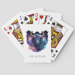 Create Your Own Mythical Minotaur Bull Playing Cards