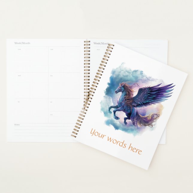 Create Your Own Mythical Pegasus Planner (Display)