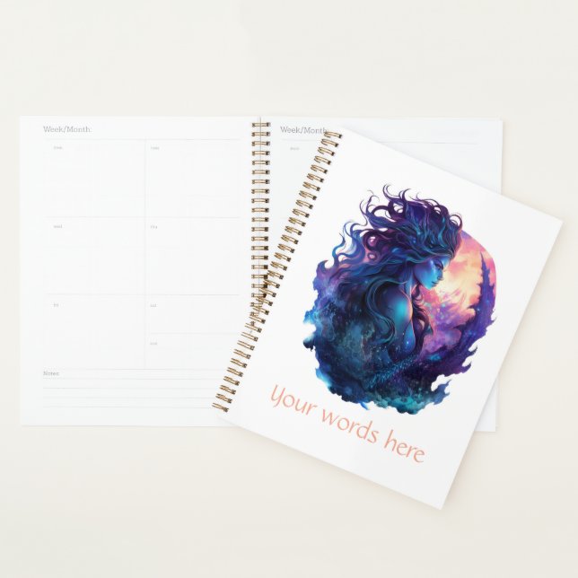 Create Your Own Mythical Siren Mermaid Planner (Display)