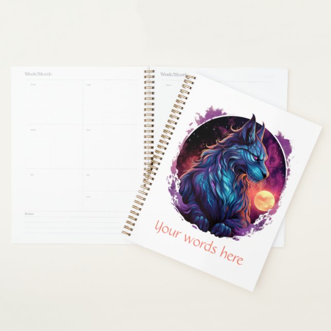 Create Your Own Mythical Sith Wild Cat Planner (Display)