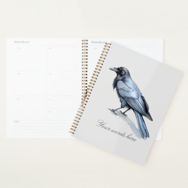 Create Your Own Mytsical Blue Raven Planner (Display)