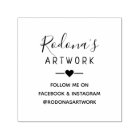 Create Your Own Name Artwork Self-inking Stamp