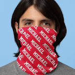 Create Your Own Name Personalised Bandana<br><div class="desc">Create Your Own Name Personalised Bandanna. Easily add a name in the template  and make an elegant bandanna for yourself or a birthday gift or Christmas gift for family or friends.</div>