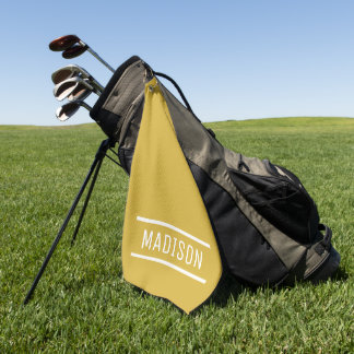 Create Your Own Name Personalised Golf Towel
