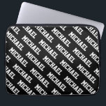 Create Your Own Name Personalised  Laptop Sleeve<br><div class="desc">Create Your Own Name Personalised Laptop Sleeve.  Easily add a name in the template  and make an elegant Laptop Sleeves
 for yourself or a birthday gift or Christmas gift for family or friends.</div>