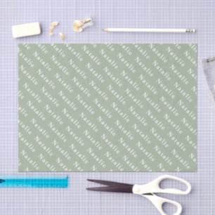 Create Your Own Name Personalised Tissue Paper