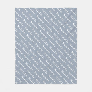 Create Your Own Name Personalized Fleece Blanket