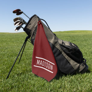Create Your Own Name Personalized Golf Towel