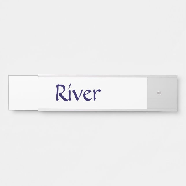 Create Your Own Name Plate (Front)