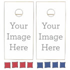 Create Your Own Natural Wood Cornhole Set