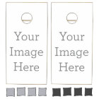 Create Your Own Natural Wood Cornhole Set