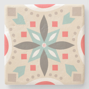Create Your Own Nordic Style Yule Ornamental Stone Coaster