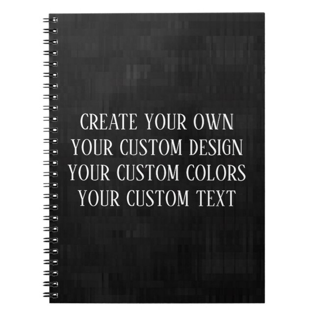 Create Your Own! Notebook (Front)