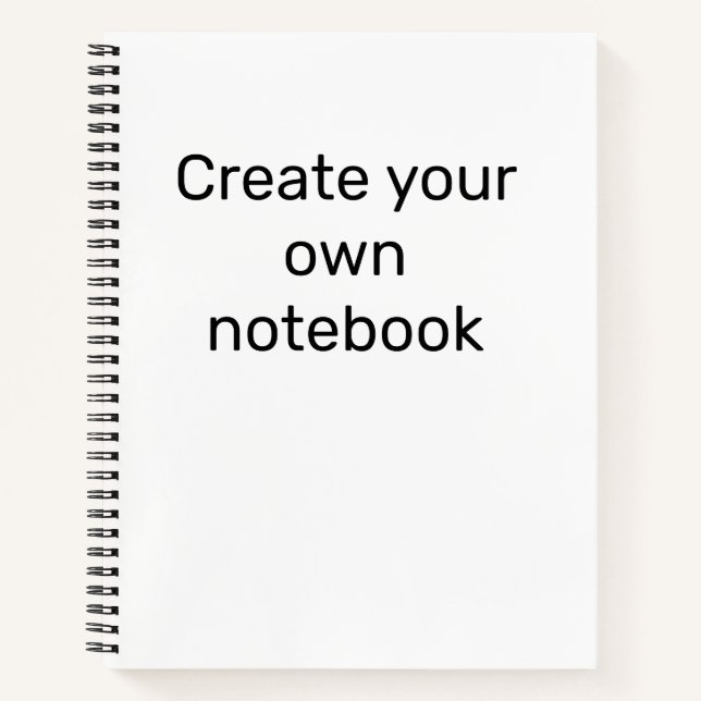 Create Your Own Notebook (Front)