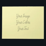 Create Your Own Notepad<br><div class="desc">Create your own custom personalised wedding reception supplies,  decor,  favours,  gifts and more!</div>