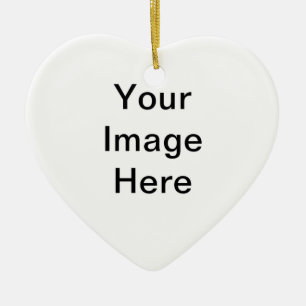 Create Your Own Original Personalised Gifts Ceramic Ornament