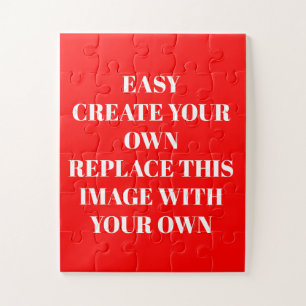 Create Your Own Original Personalised Gifts Jigsaw Puzzle