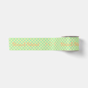 Create Your Own Ostara Gingham Satin Ribbon