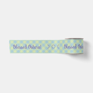 Create Your Own Ostara Pastel Gingham Satin Ribbon