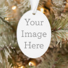 Create Your Own Oval Acrylic Ornament