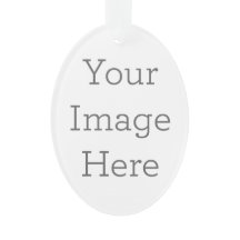 Create Your Own Oval Acrylic Ornament