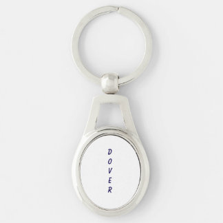 Create Your Own Oval Metal Keychain