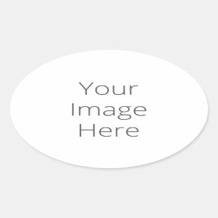 Create Your Own Oval Stickers