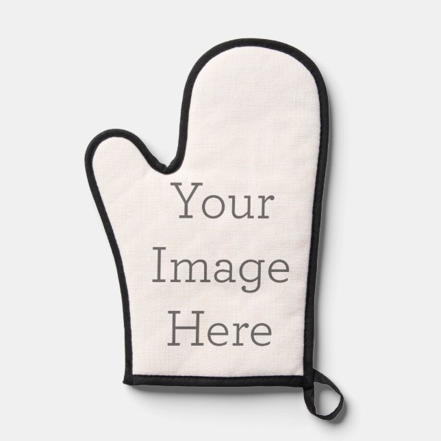 Silver Quilted Heat Protection, Oven Mitt Only (Front)