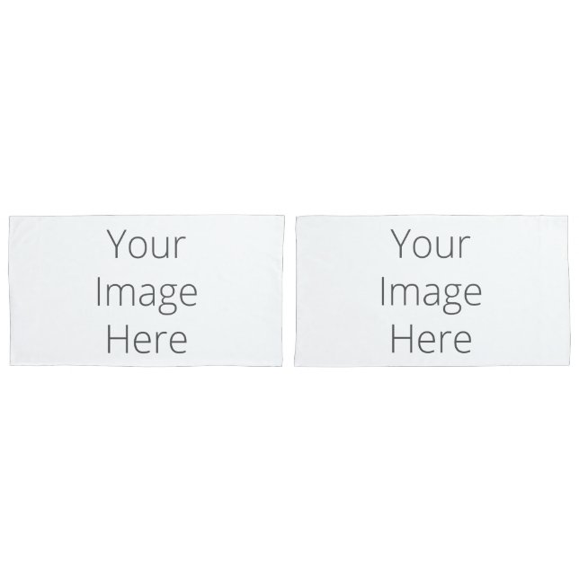 Create Your Own Pair of Pillowcases, King Size Pillowcase (Front-Set)