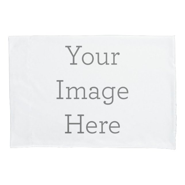 Custom Pair of Pillowcases, Standard Size (Front-Left)